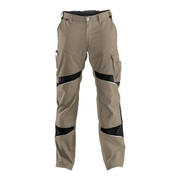 B-Ware Kübler Hose Arbeitshose Bundhose Activiq Sandbraun/Schwarz Größe 110