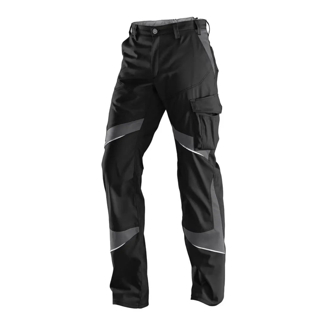 B-Ware Kübler Hose Arbeitshose Bundhose Schwarz Anthrazit Activiq Polyester Größe 44