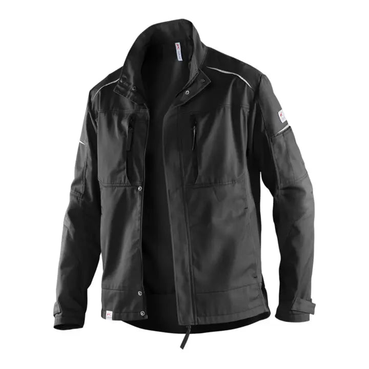 B-Ware Kübler Jacke Arbeitsjacke Activiq Schwarz Reißverschluss Innentasche Größe L
