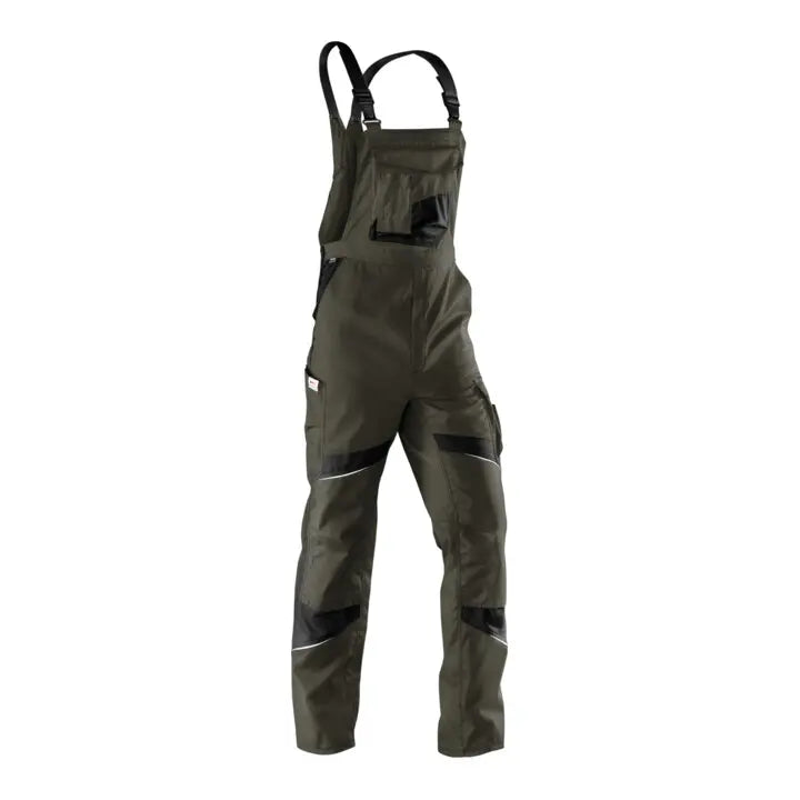B-Ware Kübler Work Arbeitshose Activiq Hose 56 Oliv Schwarz Baumwolle Polyester