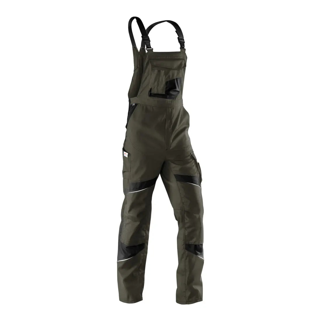 B-Ware Kübler Latzhose Arbeitshose Activi Q 3250 Cordura Hose Olive Schwarz Größe 26