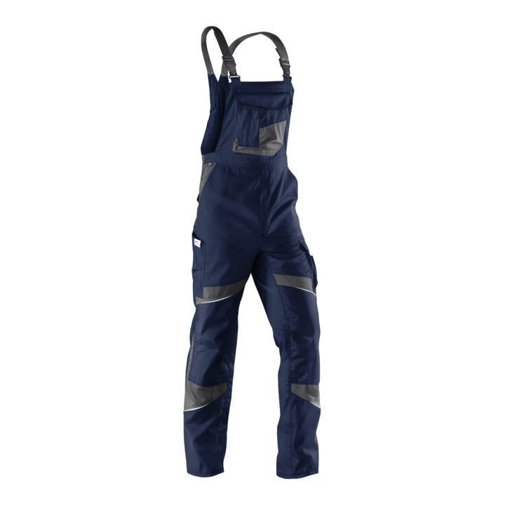 B-Ware Kübler Latzhose 3250 Arbeitshose Bundhose Hose Dunkelblau Anthrazit Größe 30