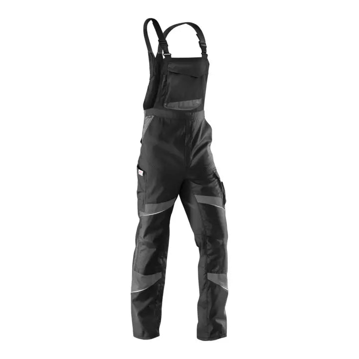B-Ware Kübler Latzhose Arbeitshose Schwarz Anthrazit Größe 98 Taschen Meterstabtasche