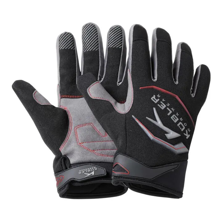 B-Ware Kübler Arbeitshandschuhe 8001 Handschuhe Schwarz Größe S Kunstlederverstärkung