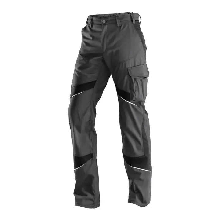 B-Ware Kübler Bundhose Arbeitshose Hose Anthrazit Schwarz 46 Meterstasche Elastikbund