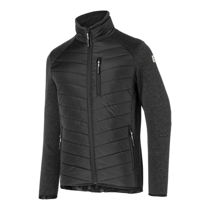B-Ware Kübler Hybridjacke Jacke Arbeitskleidung Schwarz/Dunkelgrau M Outdoorbekleidung