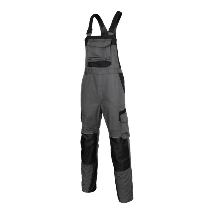 B-Ware Kübler Innovatiq Latzhose Arbeitshose Hose Anthrazit Schwarz Größe 58