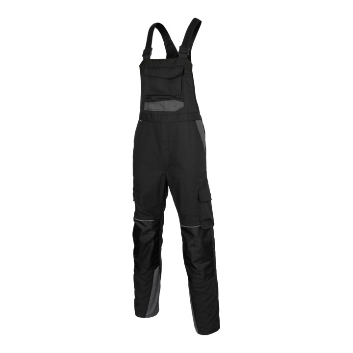 B-Ware Kübler Innovatiq Latzhose Arbeitshose Schwarz Anthrazit Größe 56 Herrenhose904