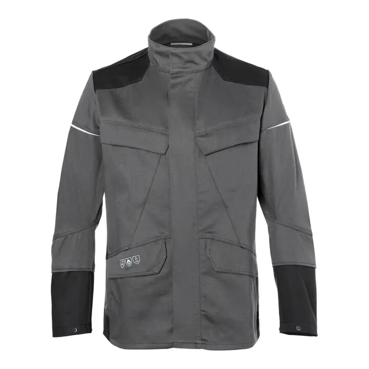 B-Ware Kübler Jacke Blouson 1397 Protect Iq Welding Psa 3 Anthrazit Schwarz Größe 56