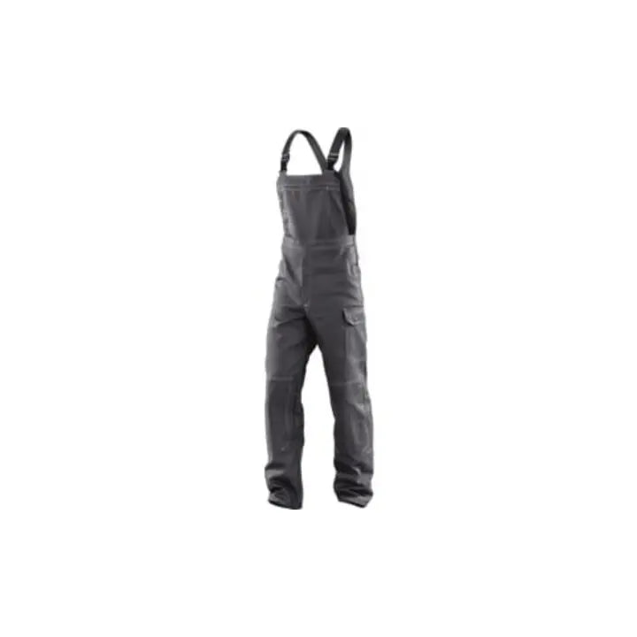 B-Ware Kübler Latzhose Arbeitshose Orga Ni Q 3248 Anthrazit Größe 48 Baumwolle