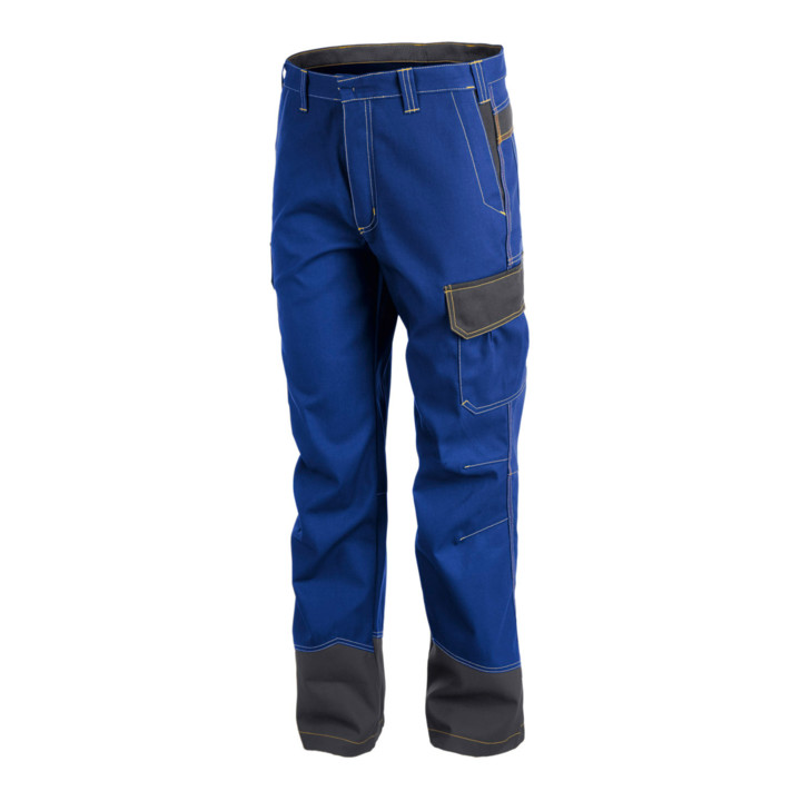 B-Ware Kübler Psa Hose Arbeitshose Safety X6 Kornblumenblau Anthrazit Größe 29