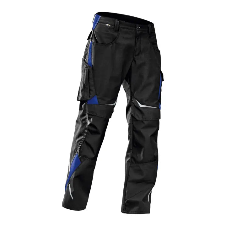 B-Ware Kübler Hose Arbeitshose Bundhose Schwarz Kornblumenblau Größe 52 Pulsschlag