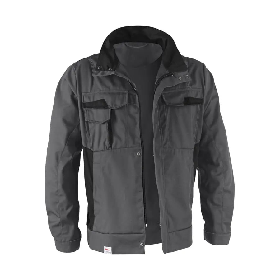 B-Ware Kübler Jacke Arbeitsjacke Vita Mix 1 L45 Anthrazit Schwarz Berufsjacke Größe S