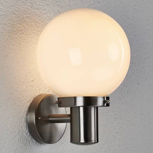 B-Ware Lindby Kugelförmige Außenwandleuchte Samuel Wandleuchte Wandlampe Lampe Leuch940