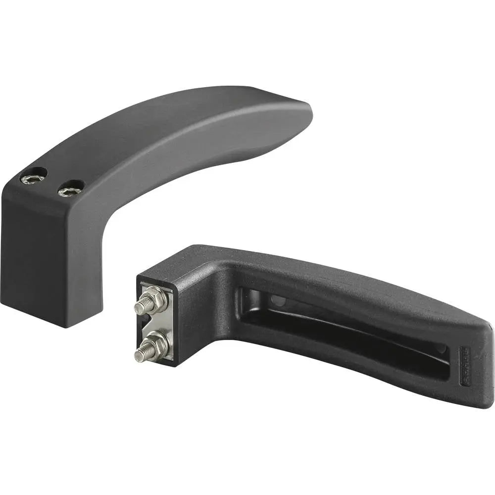 B-Ware Universalgriff Griff Rohde Kunststoff Schwarz Polyamid Kw 30 3 St 128x20x48 Mm