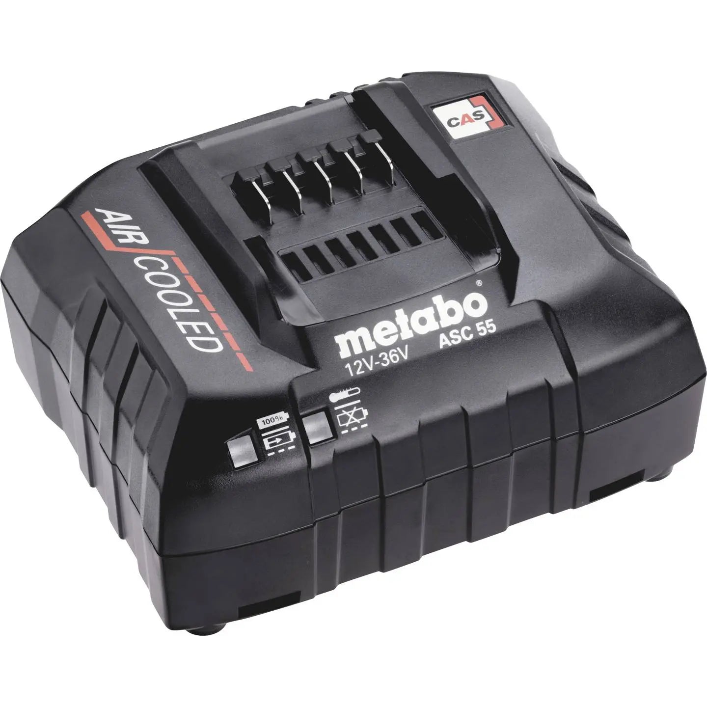 B-Ware Metabo Ladegerät Schnellladegerät Akkuladegerät Asc 55 Air Cooled Universal Akku