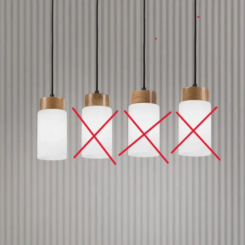 B-Ware Lamkur Lighting Hängeleuchte Pendelleuchte Markus Opalglas 4flg Siehe Text/Foto