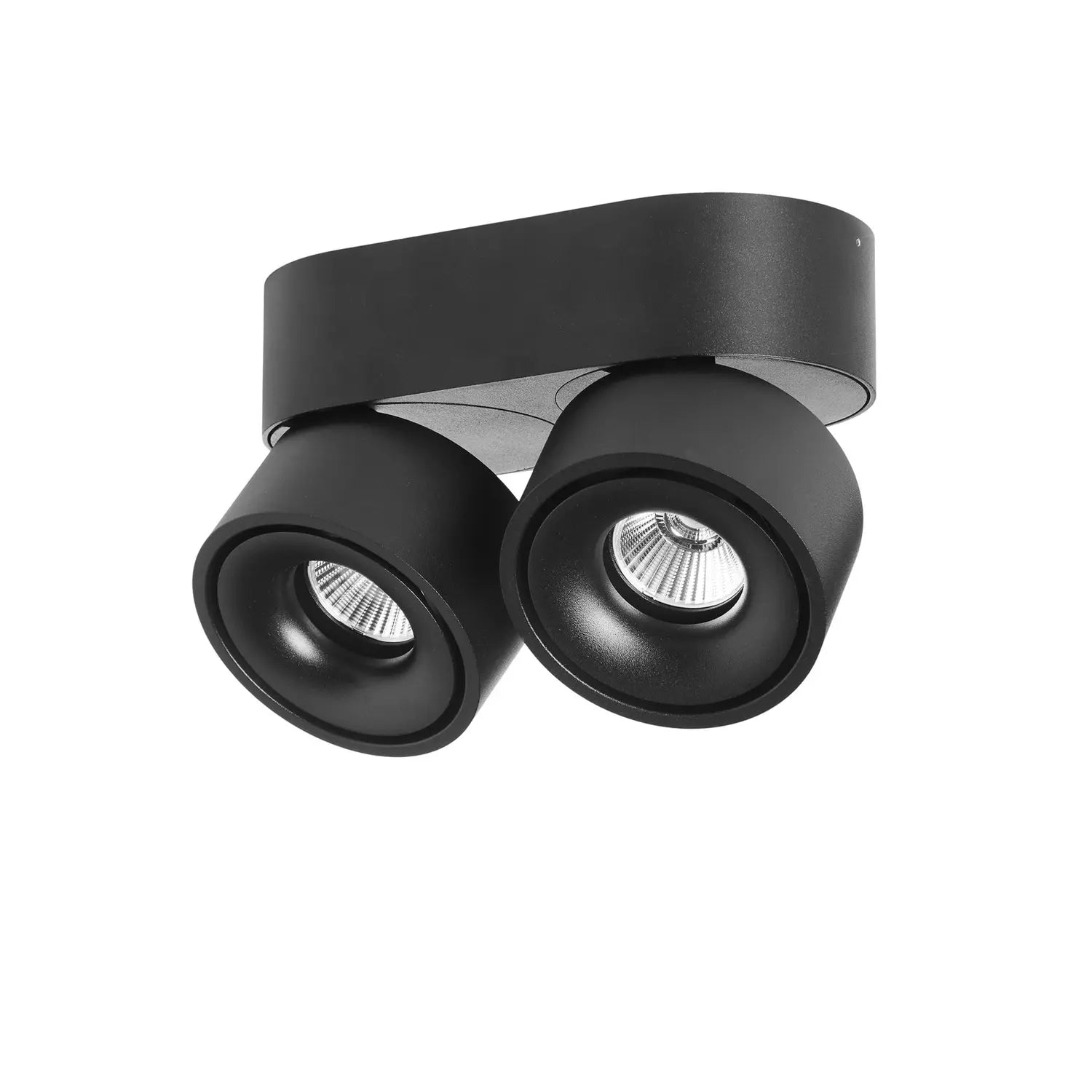 B-Ware Loom Design Led Deckenspot Strahler Aim Deckenleuchte Zweiflammig Schwarz