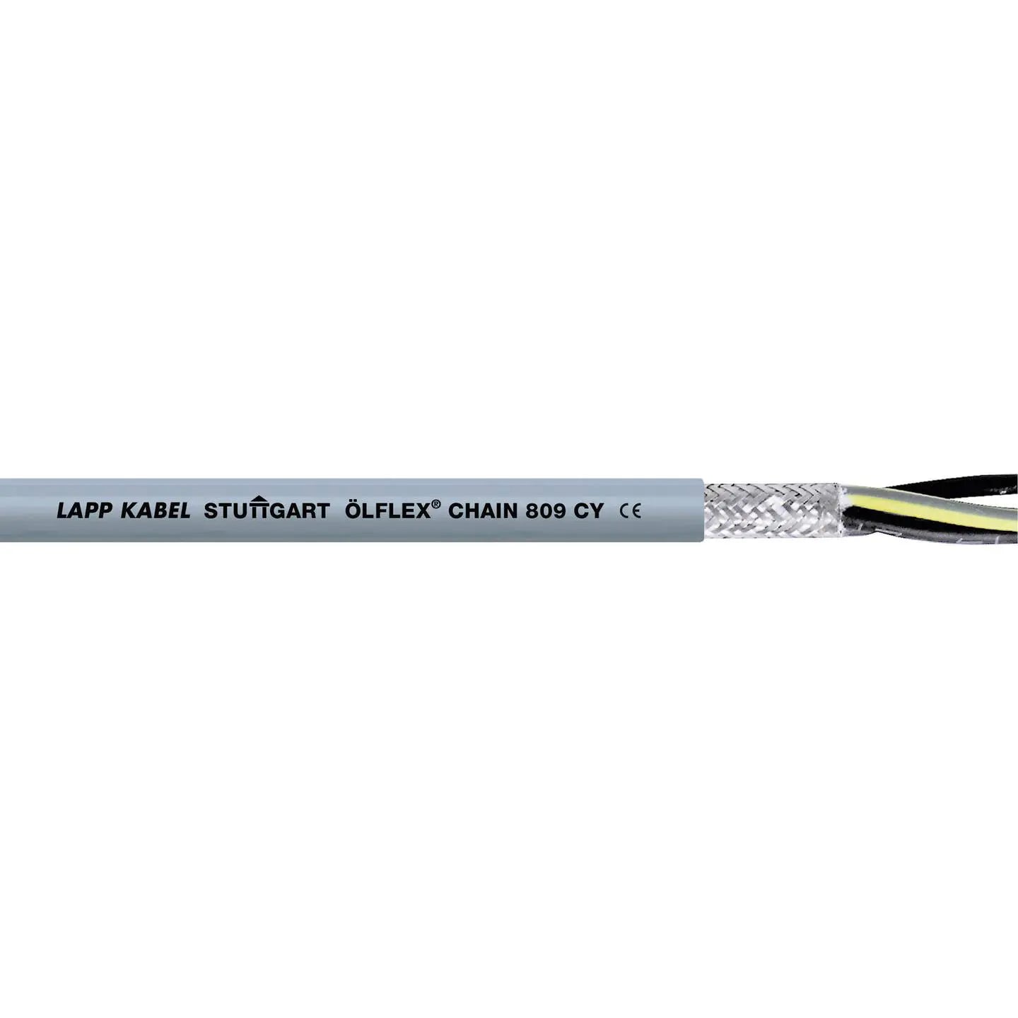 B-Ware Lapp Schleppkettenleitung Leitung ölflex Chain 809 Cy 7 G 0.75 Mm² Grau 50 M