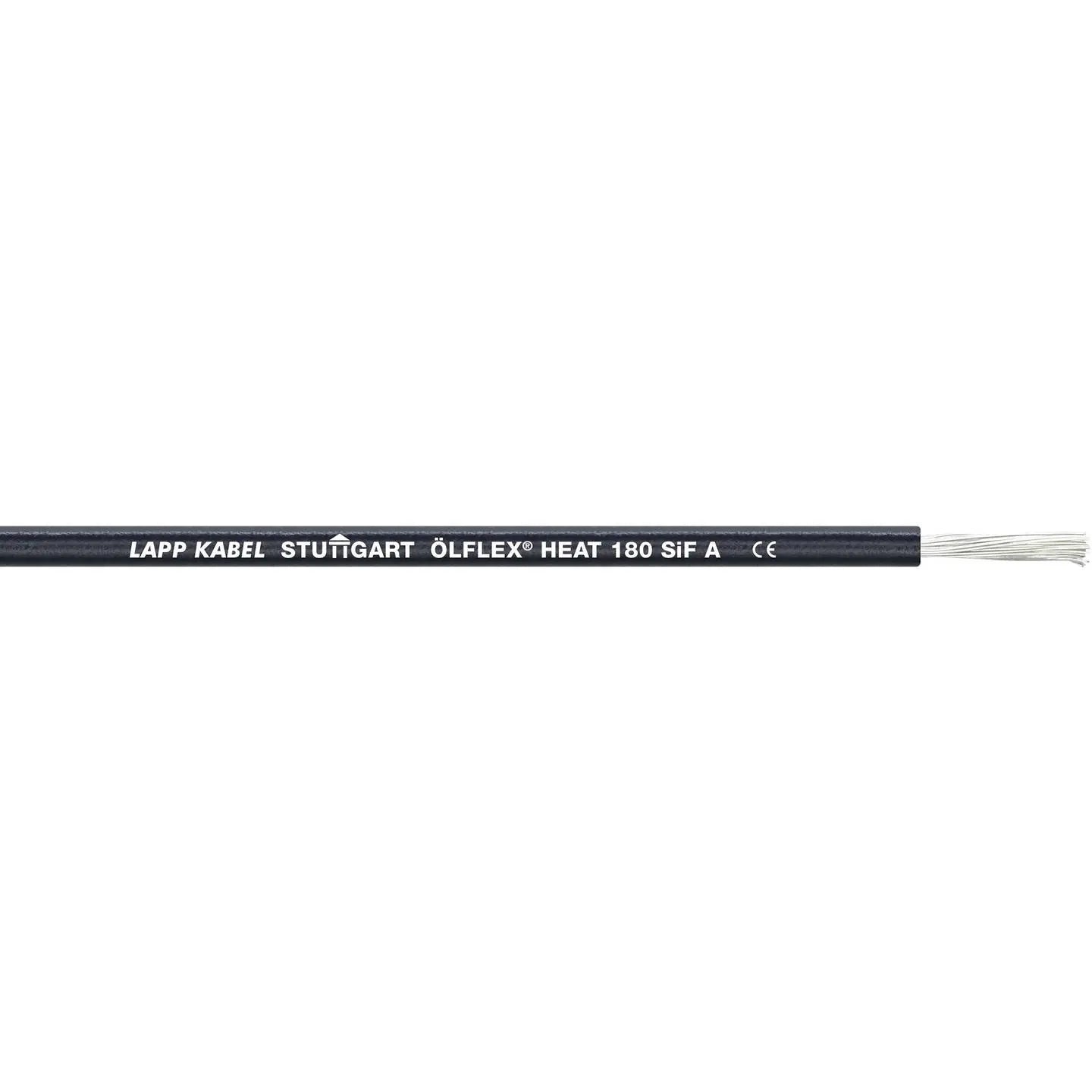 B-Ware Lapp Hochtemperaturader Leitung Kabel ölflex Heat 180 Si F A Schwarz 100 M