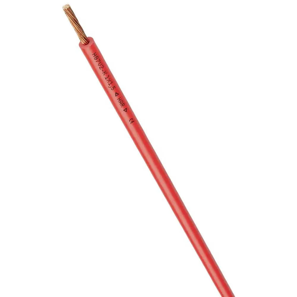 B-Ware Lapp Einzelader Leitung Kabel H07 V2 K 2.5mm² Rot 100m Kupfer Polyvinylchlorid