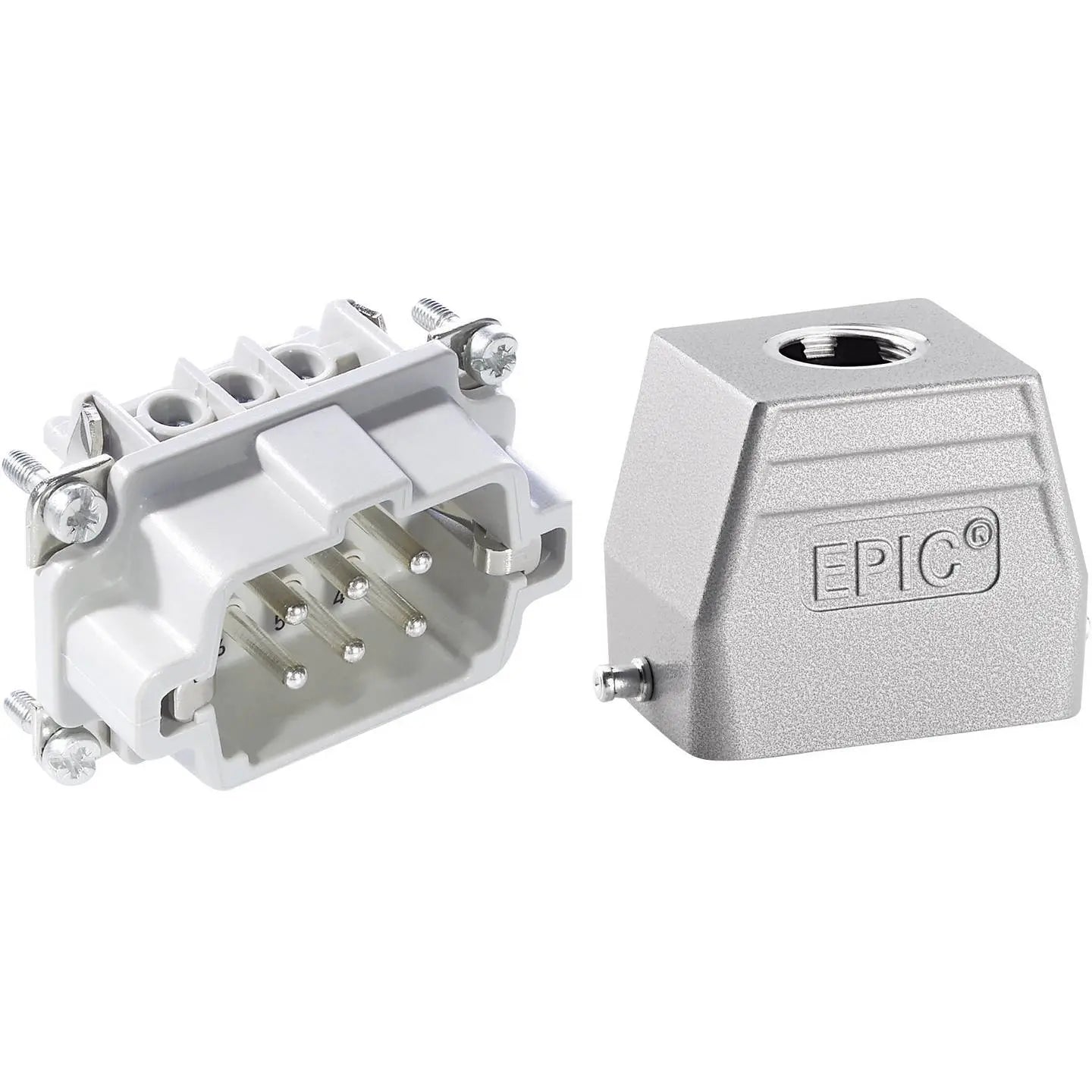 B-Ware Lapp Steckverbinder Set Verbinder Epic Kit H Be 6 Stifteinsatz Tüllengehäuse
