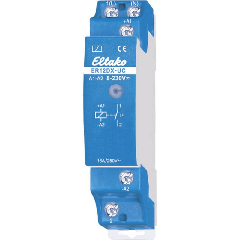 B-Ware Eltako Schaltrelais Relais Schließer Hybridtechnik Potenzialfrei DIN Schiene
