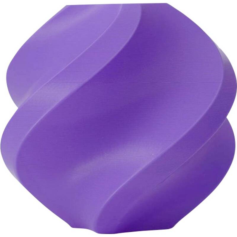 B-Ware BambuLab Filament 3D Drucker Druckmaterial PLA 1.75 mm Basic Refill Violett 1 kg