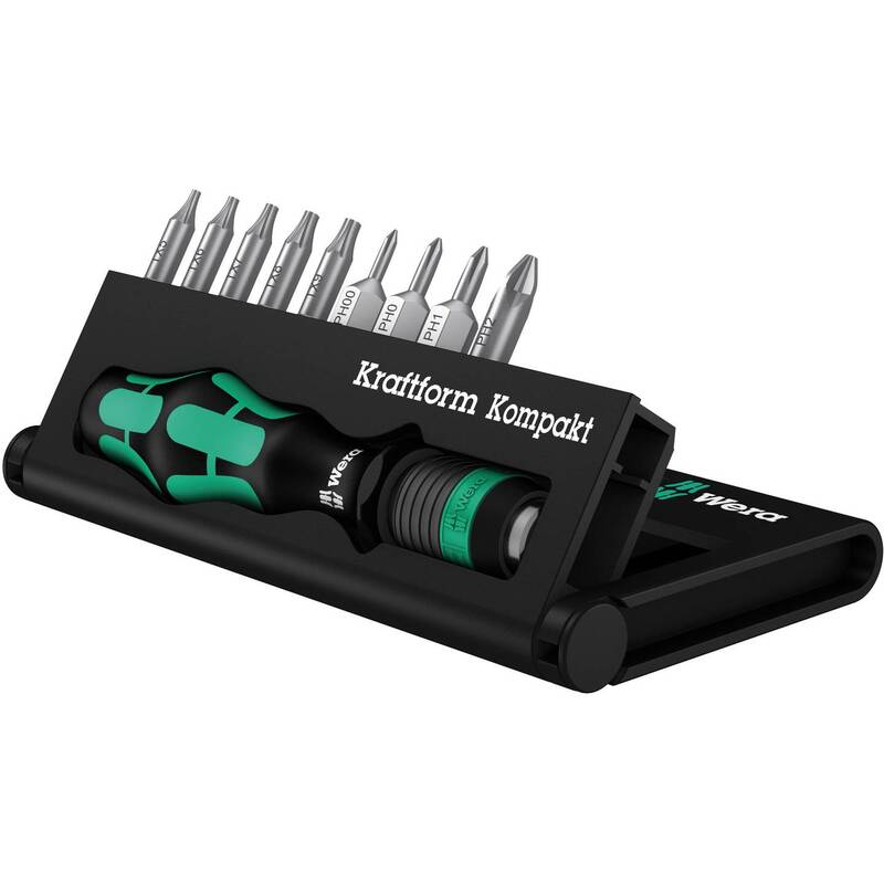 B-Ware Wera Bit-Set Schraubendreher Kraftform Kompakt 11Plus Kreuzschlitz Phillips Torx