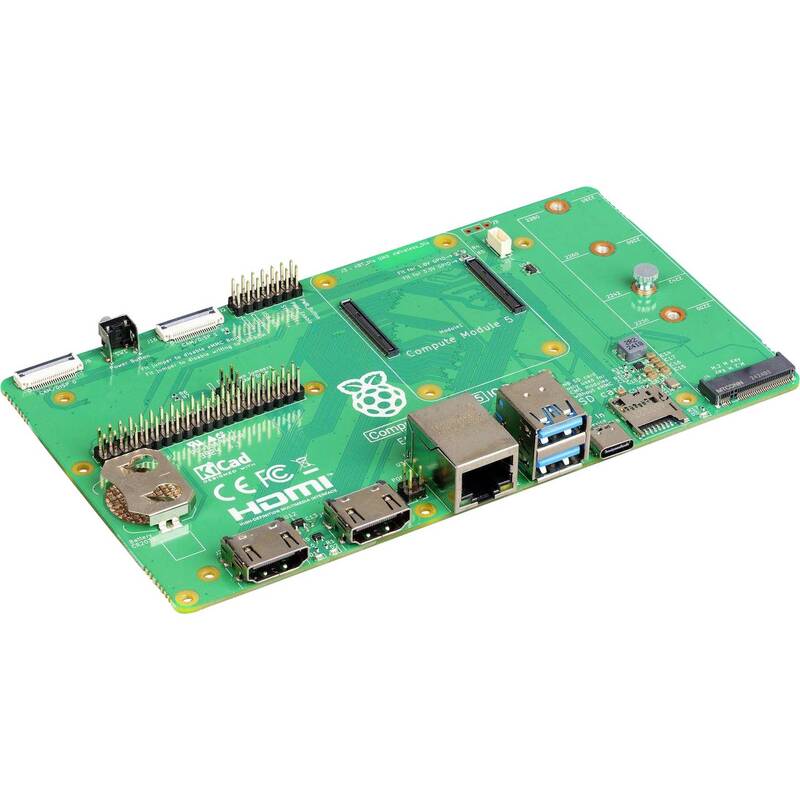 B-Ware Raspberry Pi Modul Schnittstellenplatine Compute Modul 5 I O Entwicklungsboard