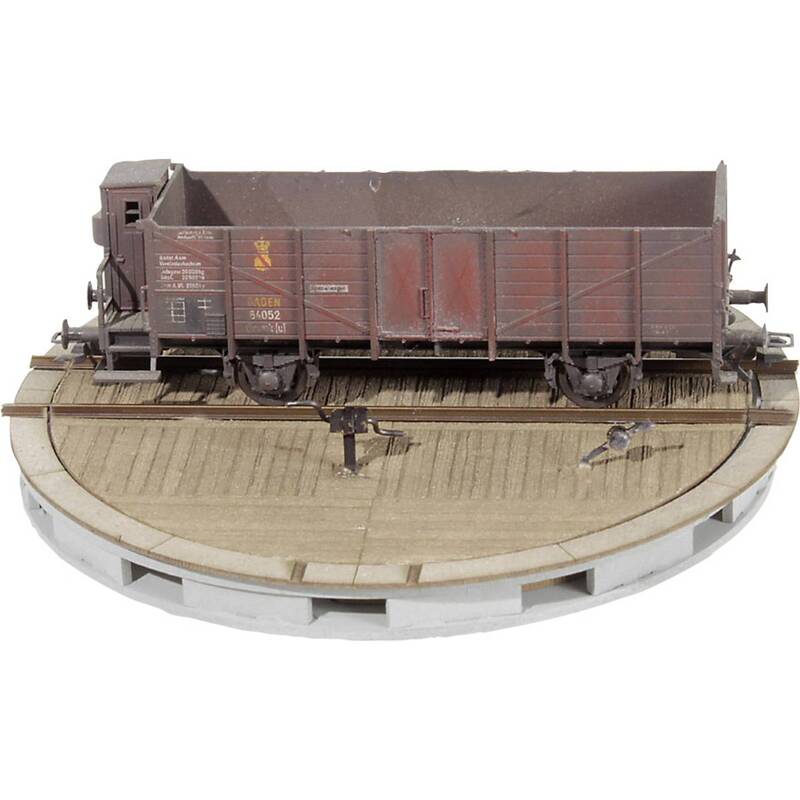 B-Ware MBZ Drehscheibe Waggondrehscheibe H0 Antrieb Modellbahn 10 m 73026