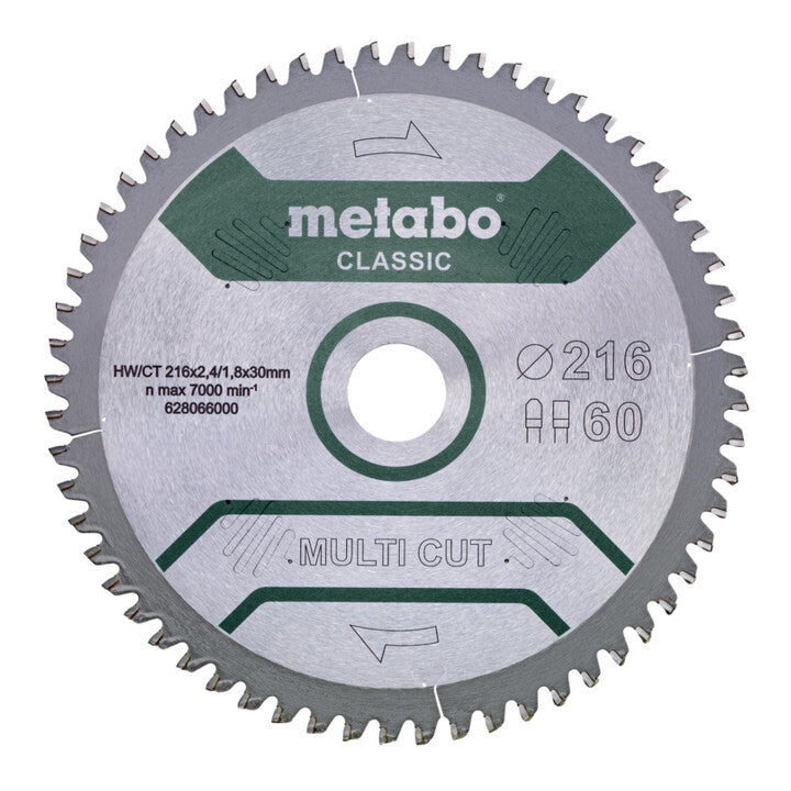 B-Ware Metabo Sägeblatt Kreissägeblatt Blatt Multi Cut 305x30mm 80Z Laminat Kunststoff