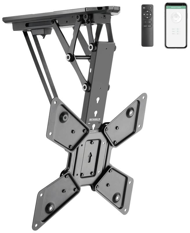 B-Ware SpeaKa Professional SP-TVCM-510 TV-Deckenhalterung Fernbedienung TV-Halterung