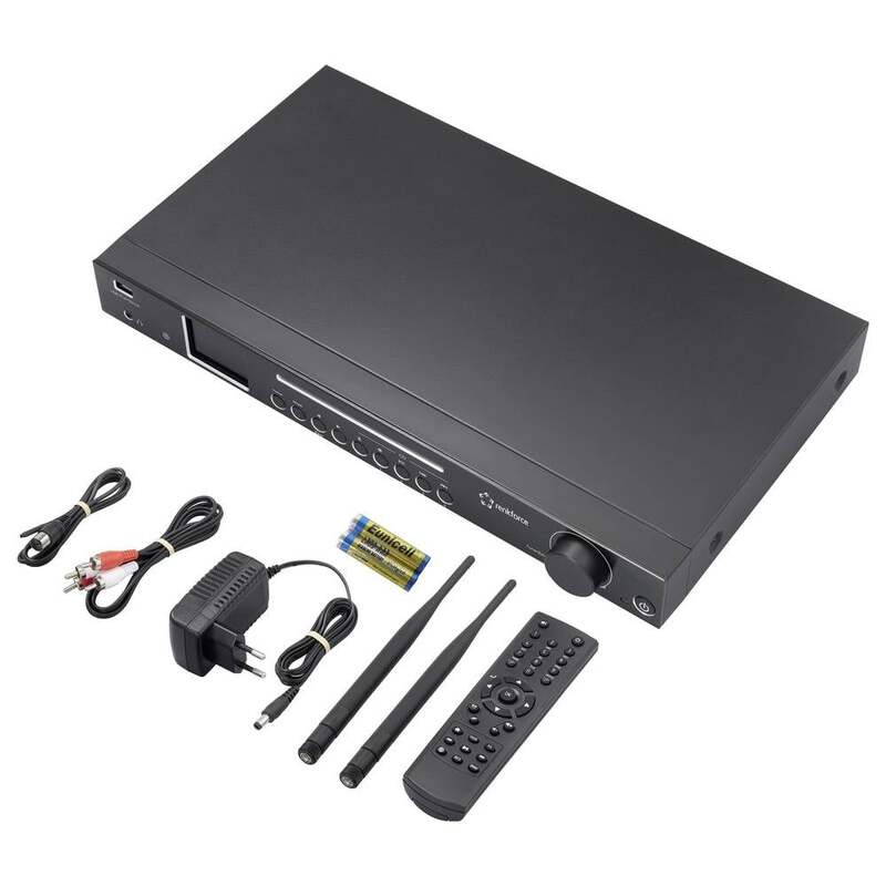 B-Ware RENKFORCE Radio Empfänger RF DAB DAIR1702 Internetradio Fernbedienung WLAN CD BT