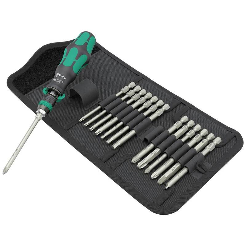 B-Ware Wera Kraftform Kompakt 838 RA-R M 05051061001 Bit-Set 15teilig Kreuzschlitz