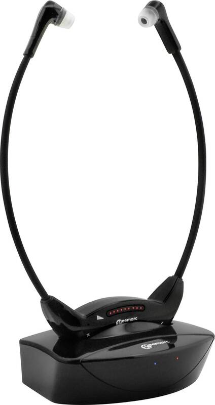B-Ware Geemarc CL7700 In Ear Kopfhörer Bluetooth HiFi mit Lautstärkeregelung schwarz