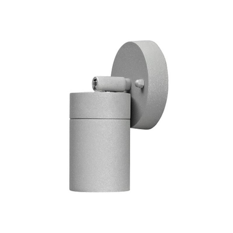 B-Ware Konstsmide Modena Spot Außenwandleuchte Energiesparlampe LED GU10 7W Grau