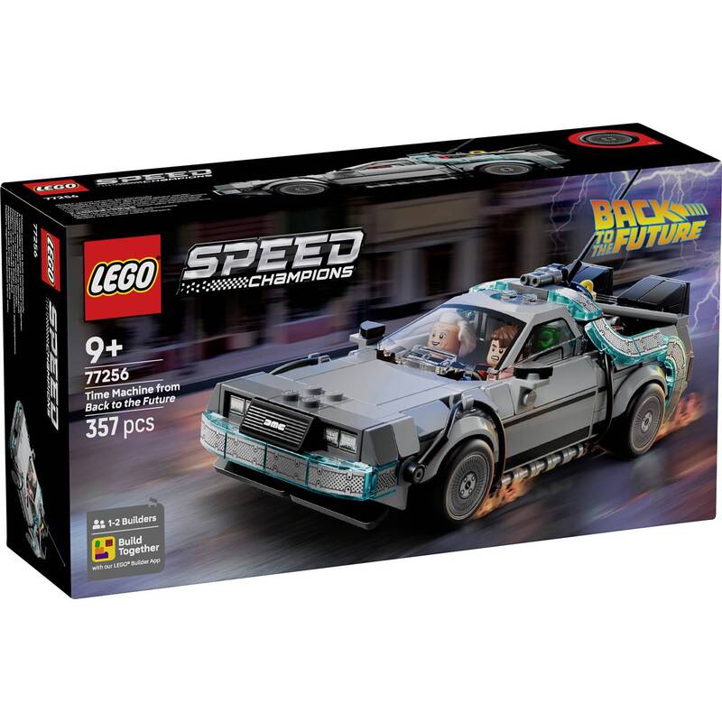 B-Ware LEGO Bausatz Set Zeitmaschine Modellauto Zurück in die Zukunft Minifiguren 77256