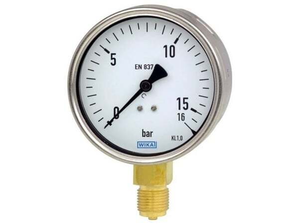 B-Ware WIKA Manometer Druckmesser Rohrfedermanometer 9041648 212.20 Stück