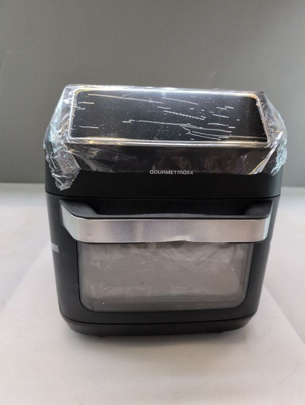 C-Ware GOURMETmaxx Heißluft-Ofen Heißluftfritteuse Digital schwarz 12 Liter Zubehörset
