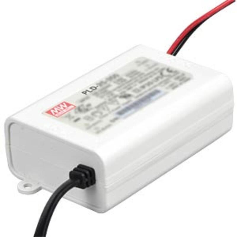 B-Ware Mean Well PLD-25-350 LED-Treiber 20W 0.35A 40-58V/DC Konstantstrom IP30