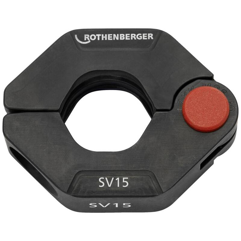 B-Ware Rothenberger Pressring Zange SV15 Verbindung Rohrleitungssystem Spezialstahl