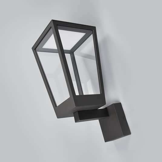 B-Ware Lucande Laternenförmige Led Außenwandleuchte Chaja Gartenleuchte Terrassenlampe