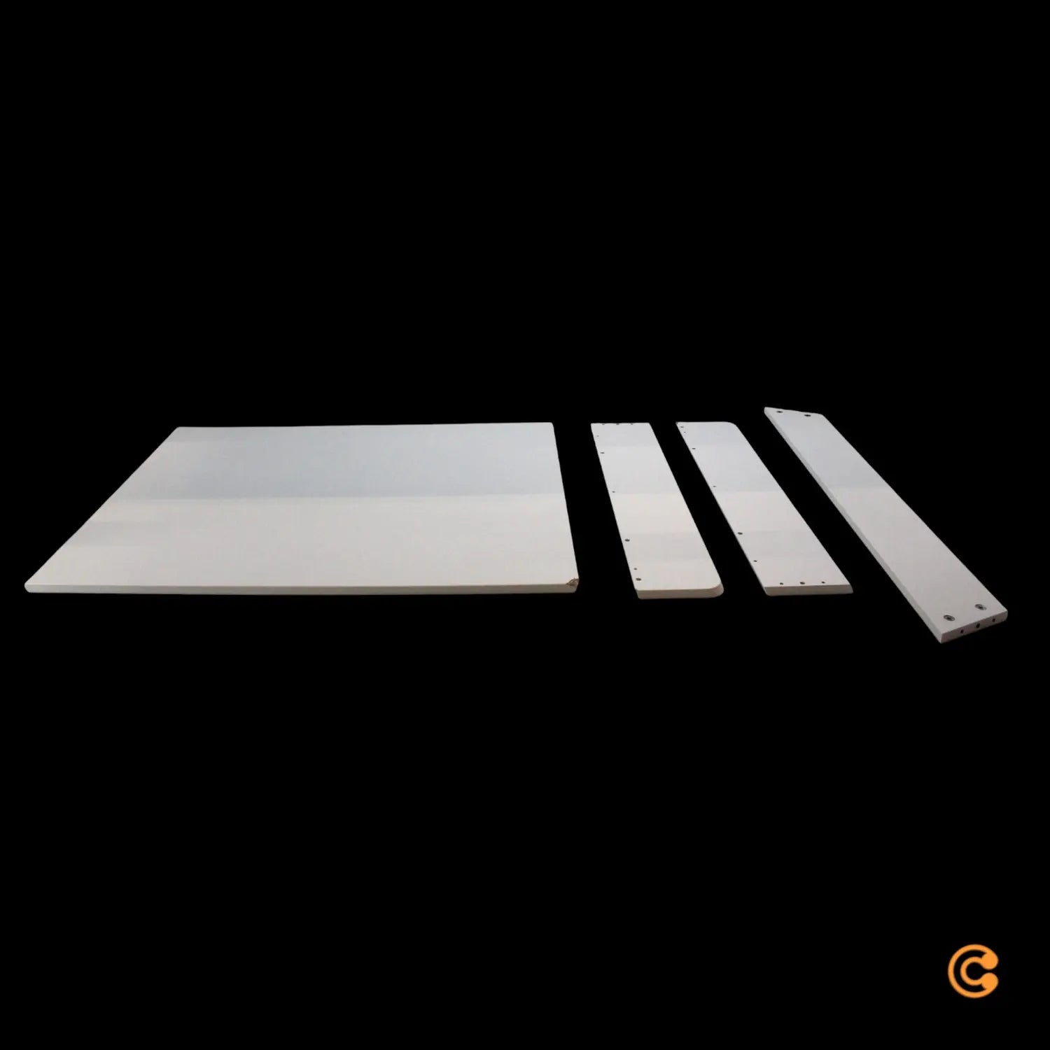 B-Ware Leander Wickelaufsatz Aufsatz Luna Kommode Weiß Mdf 99x72cm Siehe Text/Foto