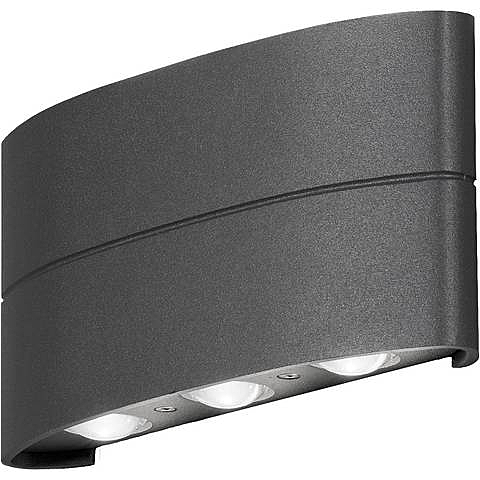 B-Ware Konstsmide Chieri 7853 370 Led Außenwandleuchte Eek: Led (A++ E) 6 W Warm Weiß