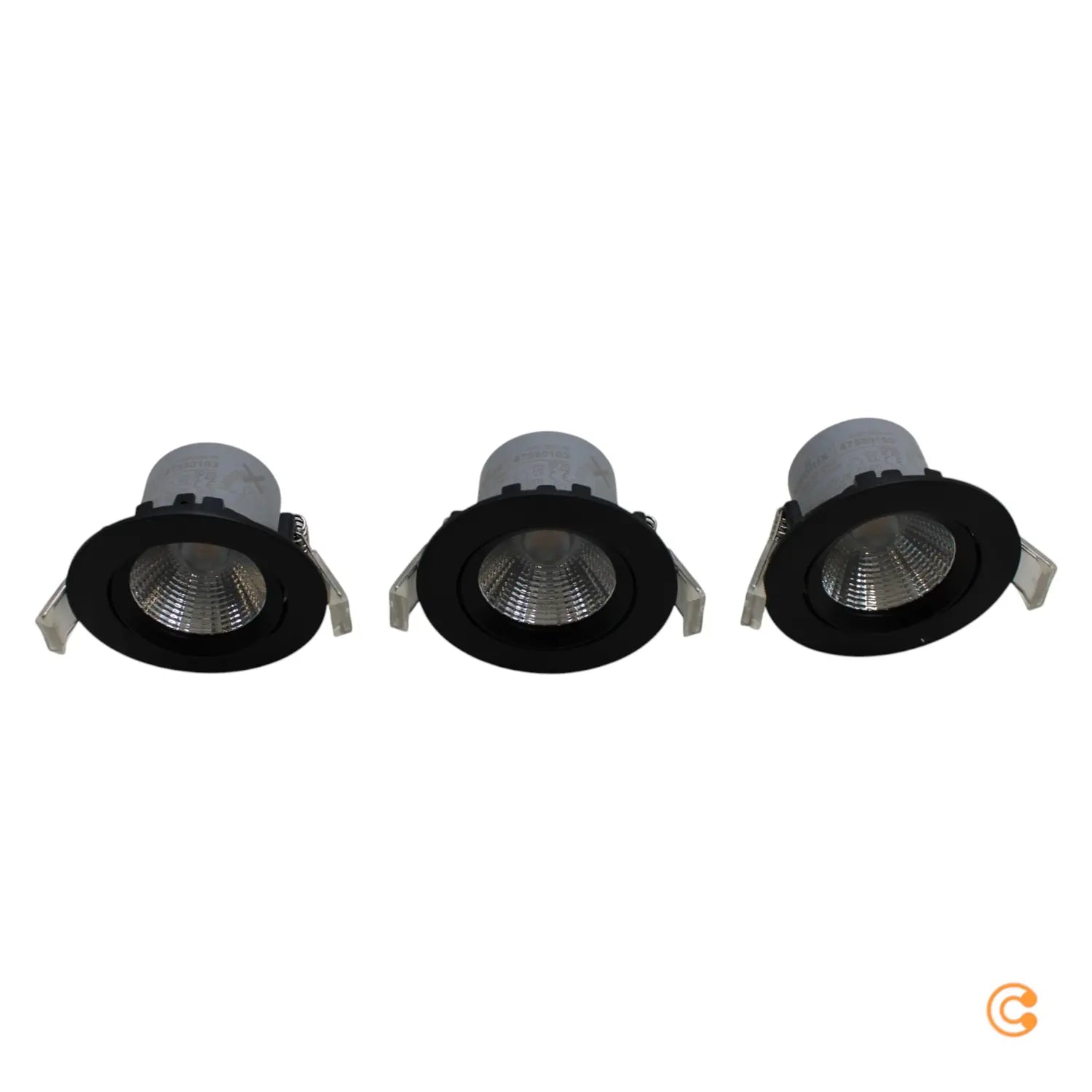 B-Ware Nordlux Led Deckeneinbauspot Freemont Deckenlampe Deckenleuchte 3er Set Schwarz