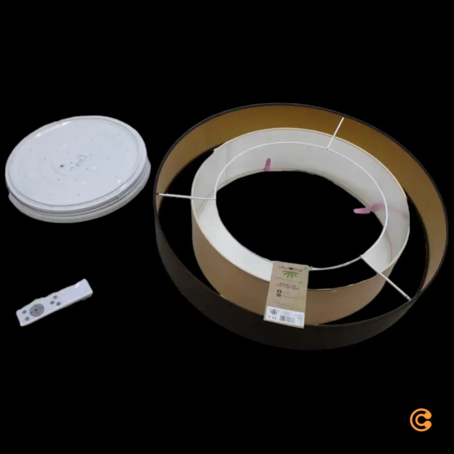 C-Ware Luneta Led Deckenlampe Leuchte Deckenleuchte Braun Gold Siehe Text/Foto