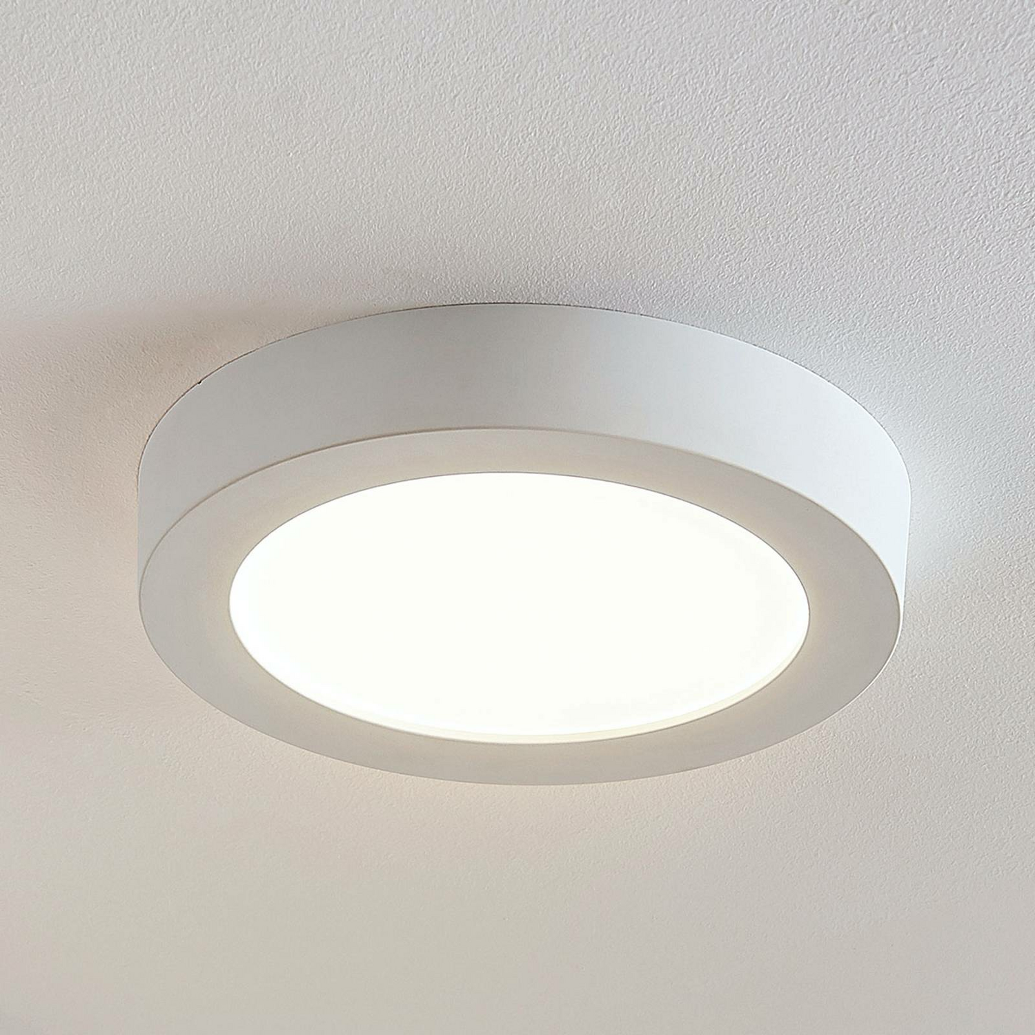 B-Ware Arcchio Led Deckenlampe Deckenlampe Lampe Leuchte Marlo Weiß 3000 K Rund 25,2cm