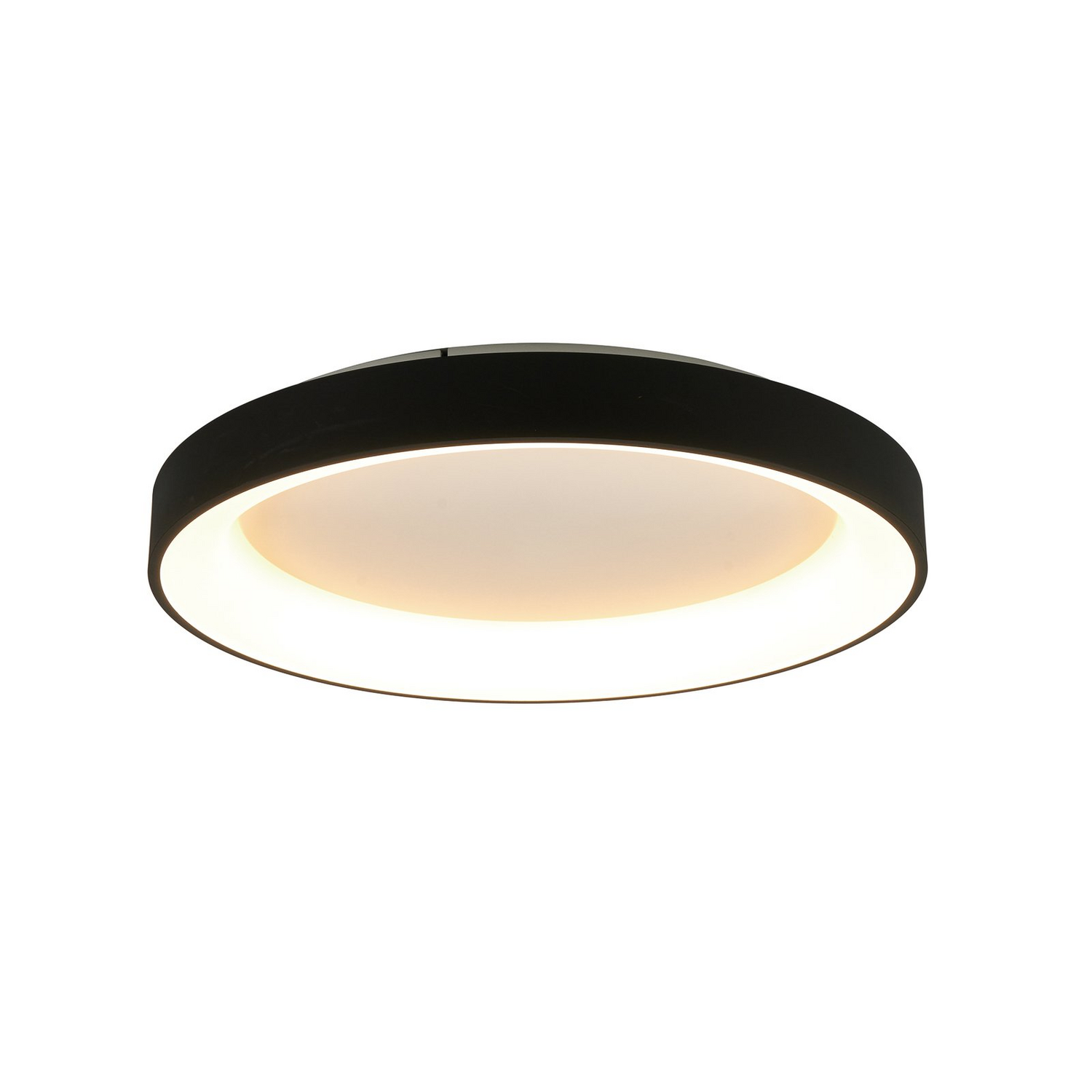 B-Ware Mantra Iluminación Led Deckenlampe Niseko Ii Cct Fernbedienung ø 65 Cm Schwarz