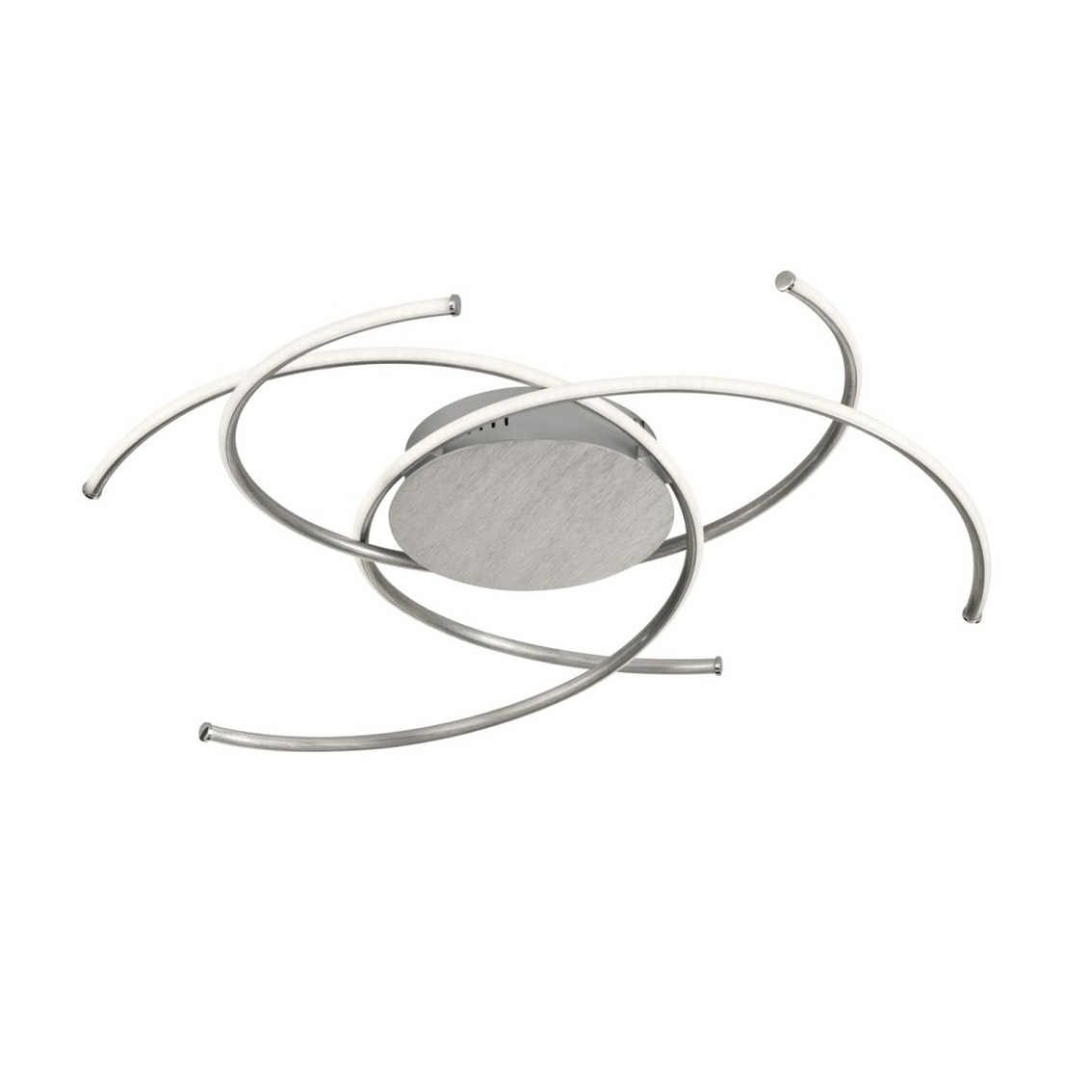 B-Ware Wofi Led Deckenlampe Juls Deckenlampe Lampe Led 1 Flammig 71 Cm Alufarbig
